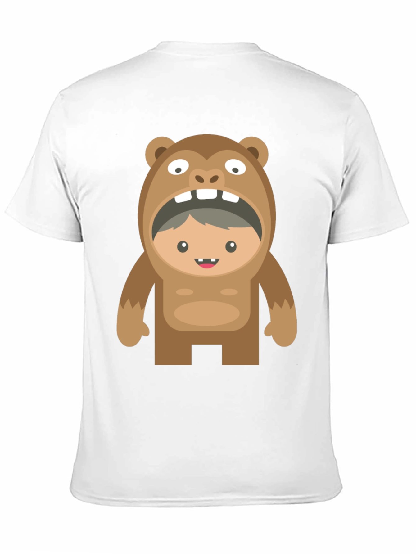 Bear Costume Boy T-Shirt - Funny Graphic Tee