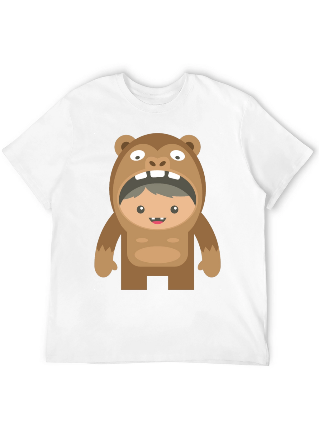 Bear Costume Boy T-Shirt - Funny Graphic Tee