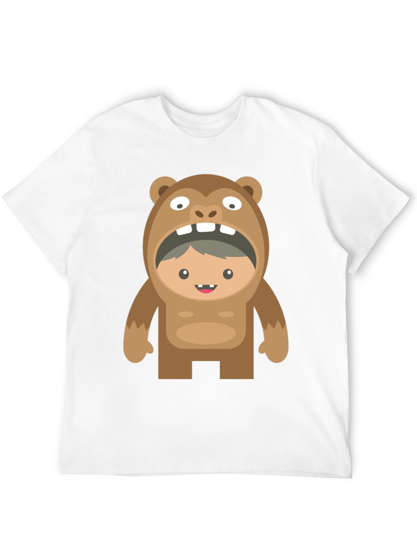 Bear Costume Boy T-Shirt - Funny Graphic Tee