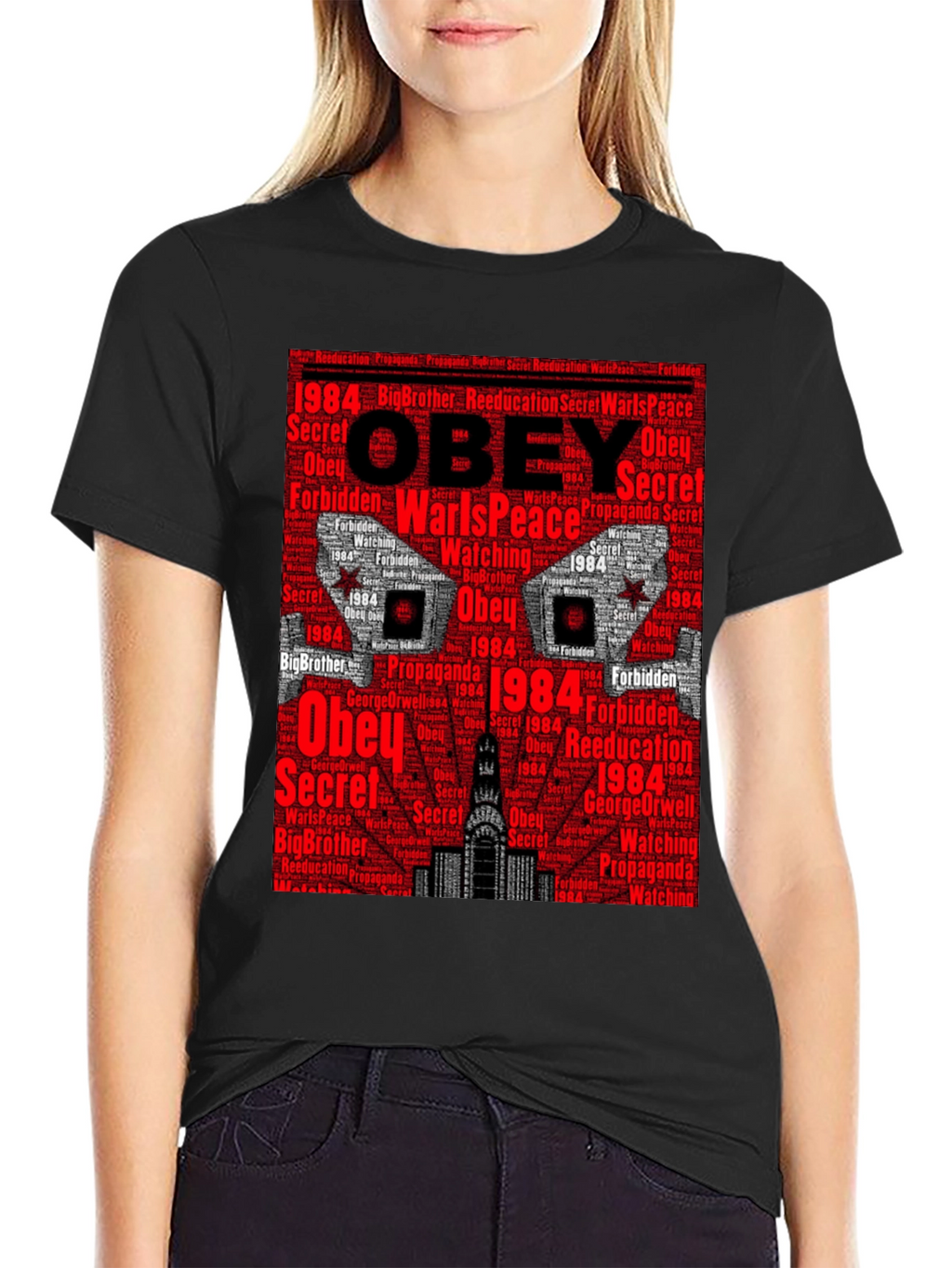 Obey 1984 T-Shirt - Orwellian Style