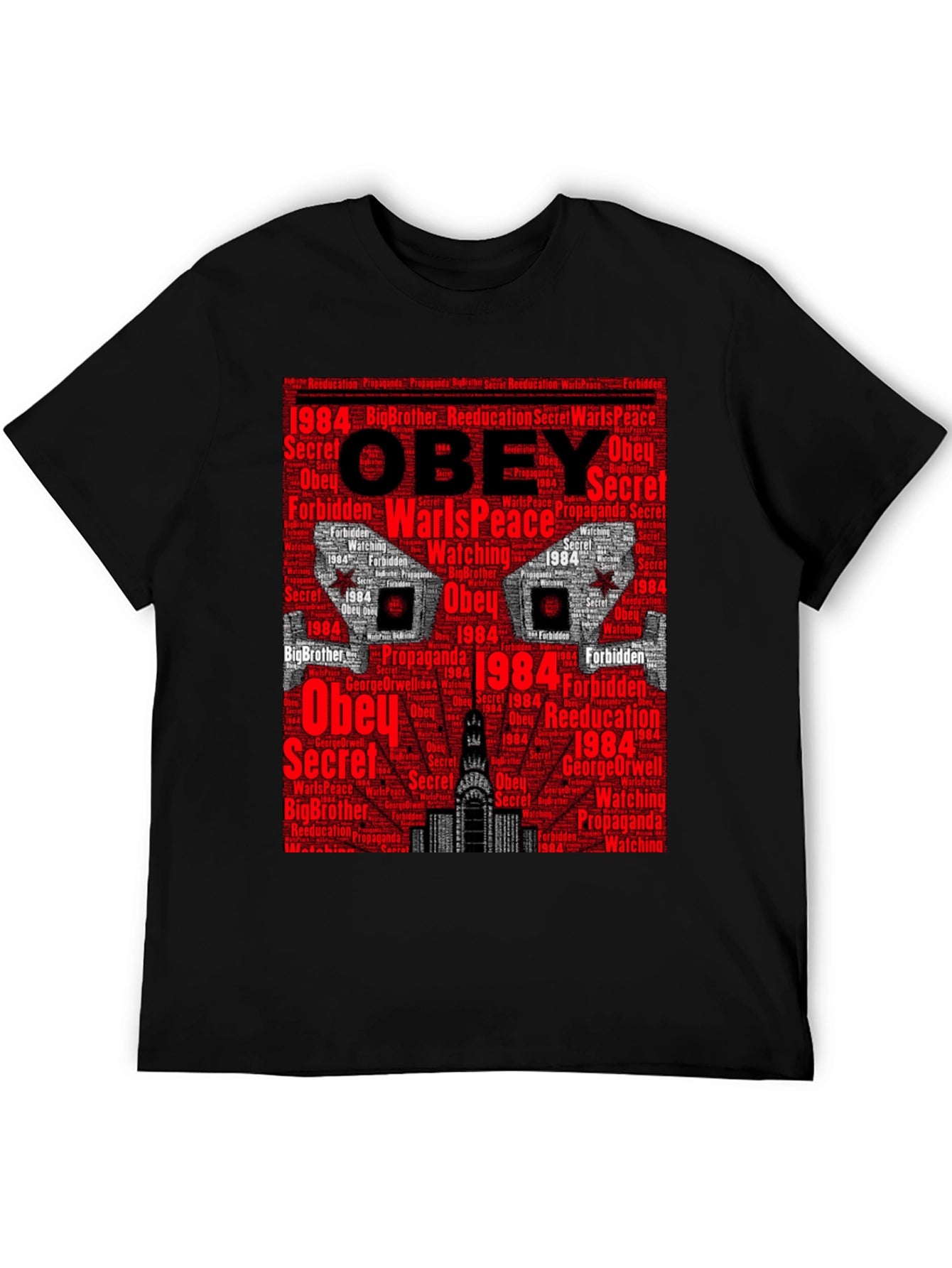 Obey 1984 T-Shirt - Orwellian Style