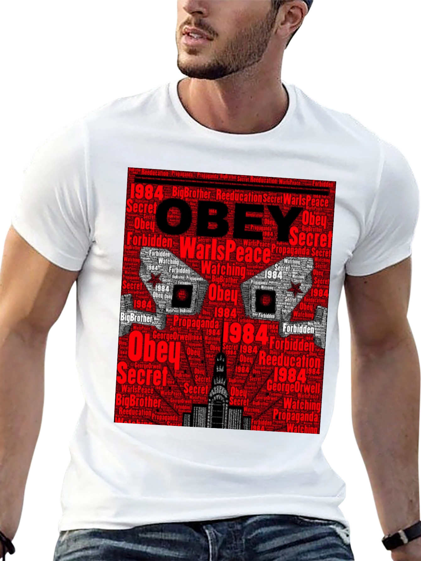 Obey 1984 T-Shirt - Orwellian Style