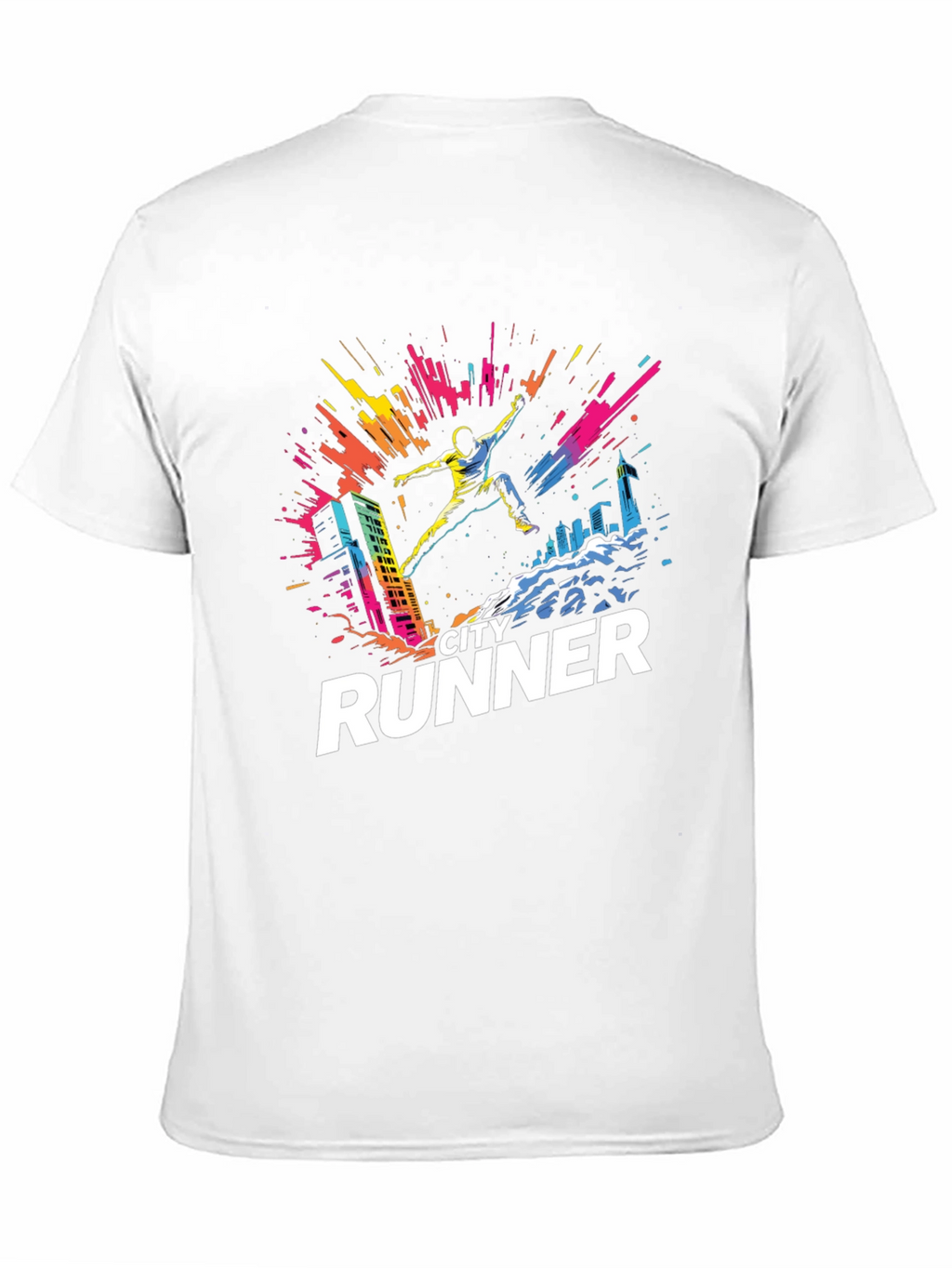 City Runner Graphic T-Shirt - Urban Adventure Tee