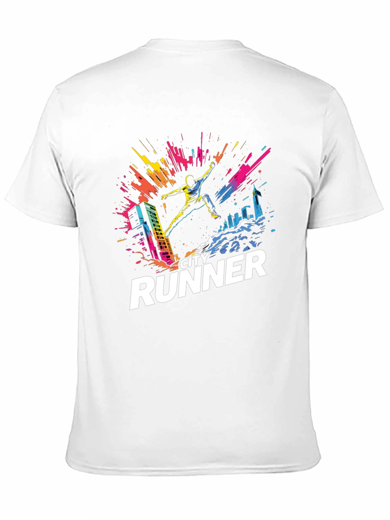 City Runner Graphic T-Shirt - Urban Adventure Tee