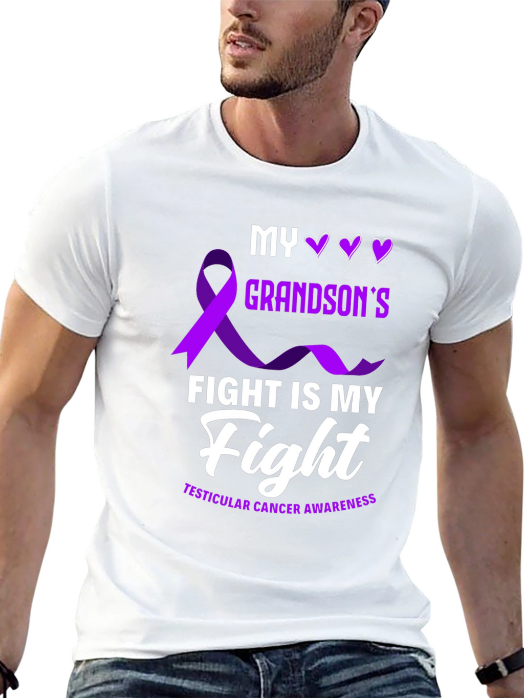 Grandsons Fight Awareness T-Shirt