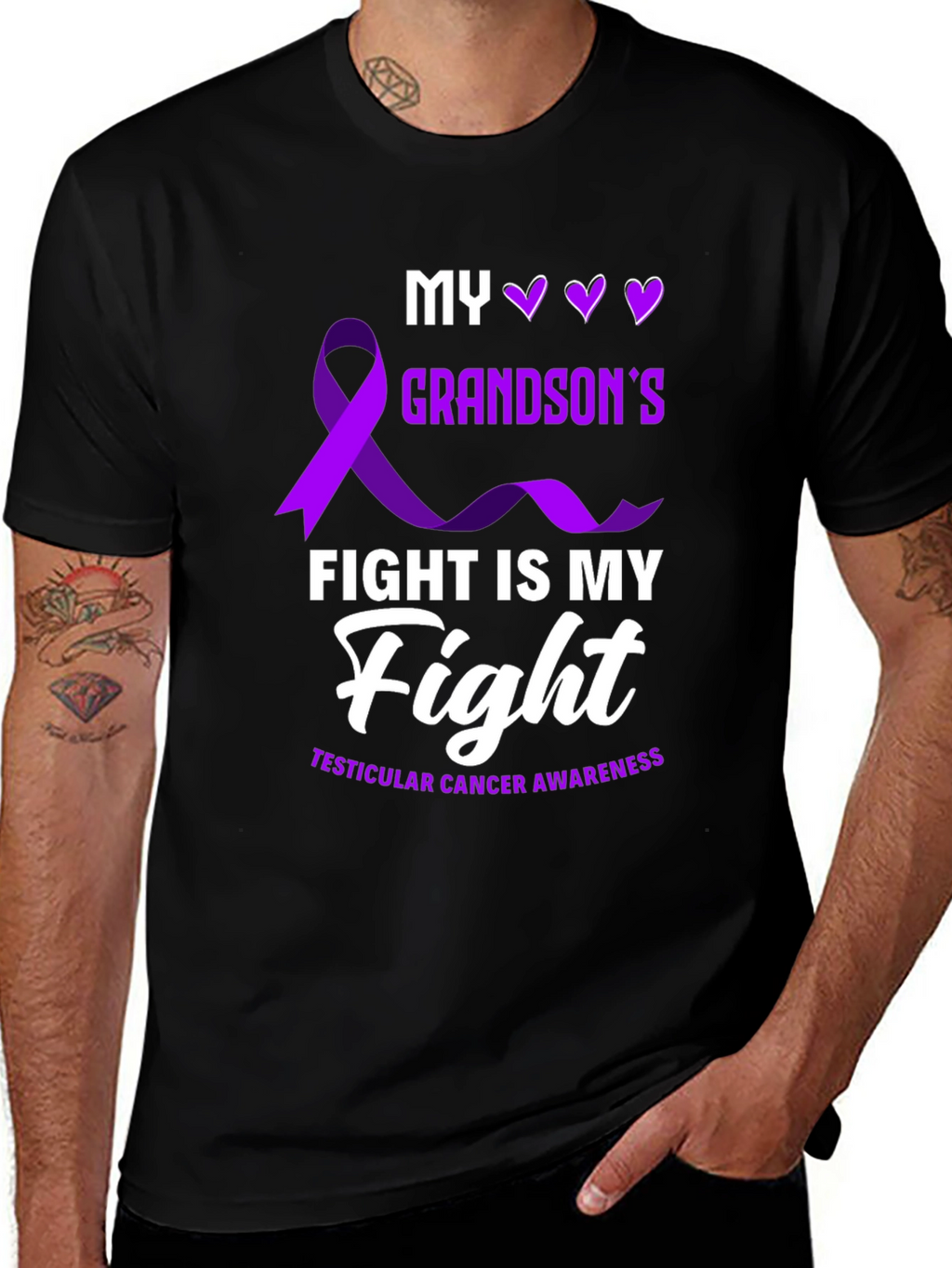 Grandsons Fight Awareness T-Shirt