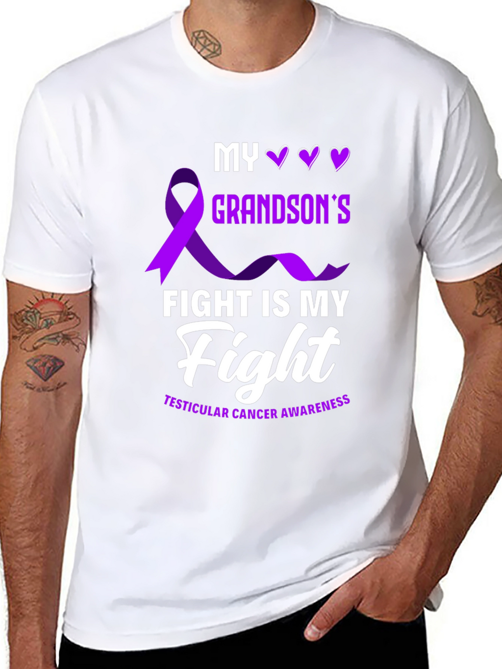 Grandsons Fight Awareness T-Shirt