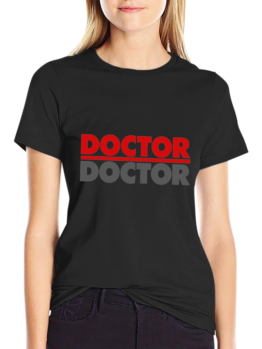 Doctor T-Shirt - Double Print Casual Wear