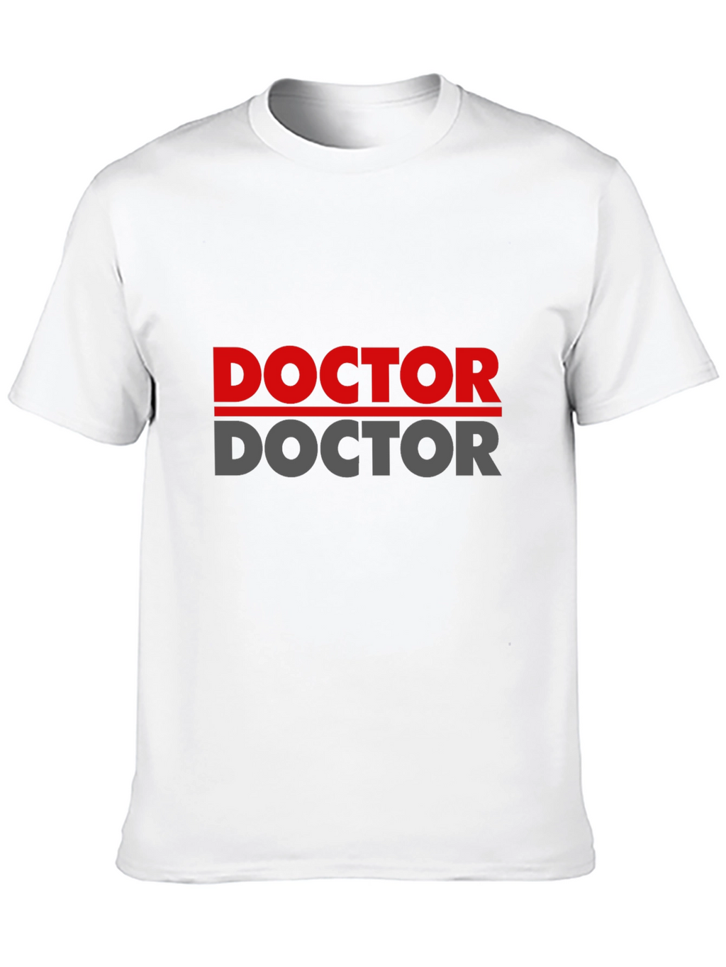Doctor T-Shirt - Double Print Casual Wear