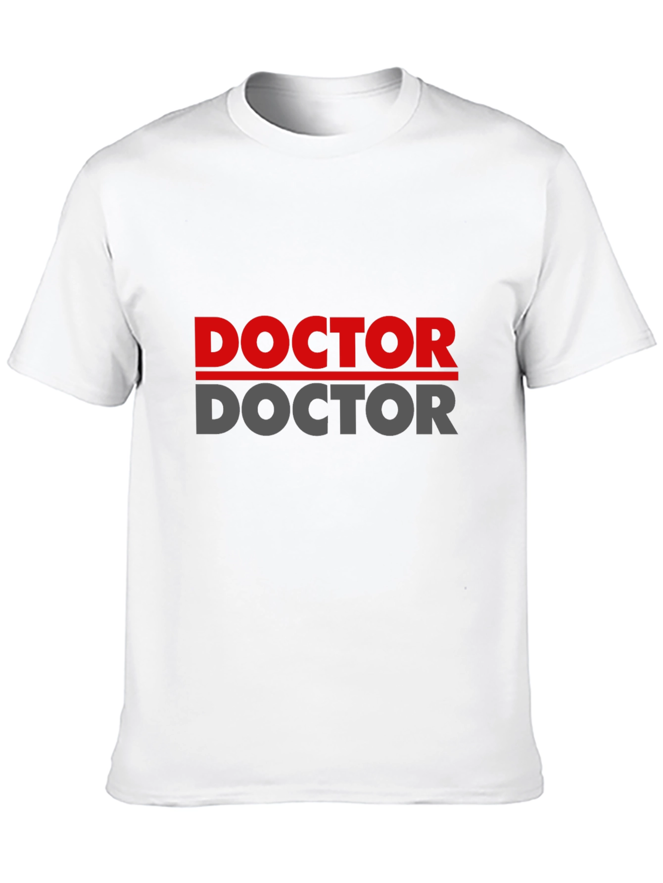 Doctor T-Shirt - Double Print Casual Wear