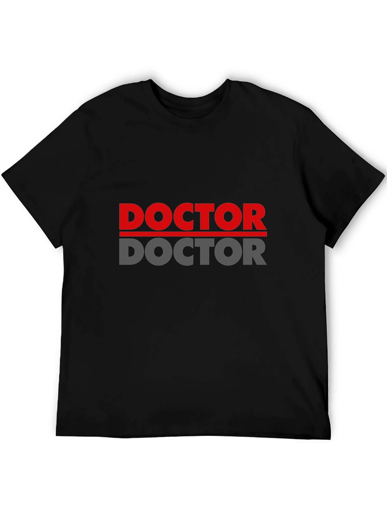 Doctor T-Shirt - Double Print Casual Wear