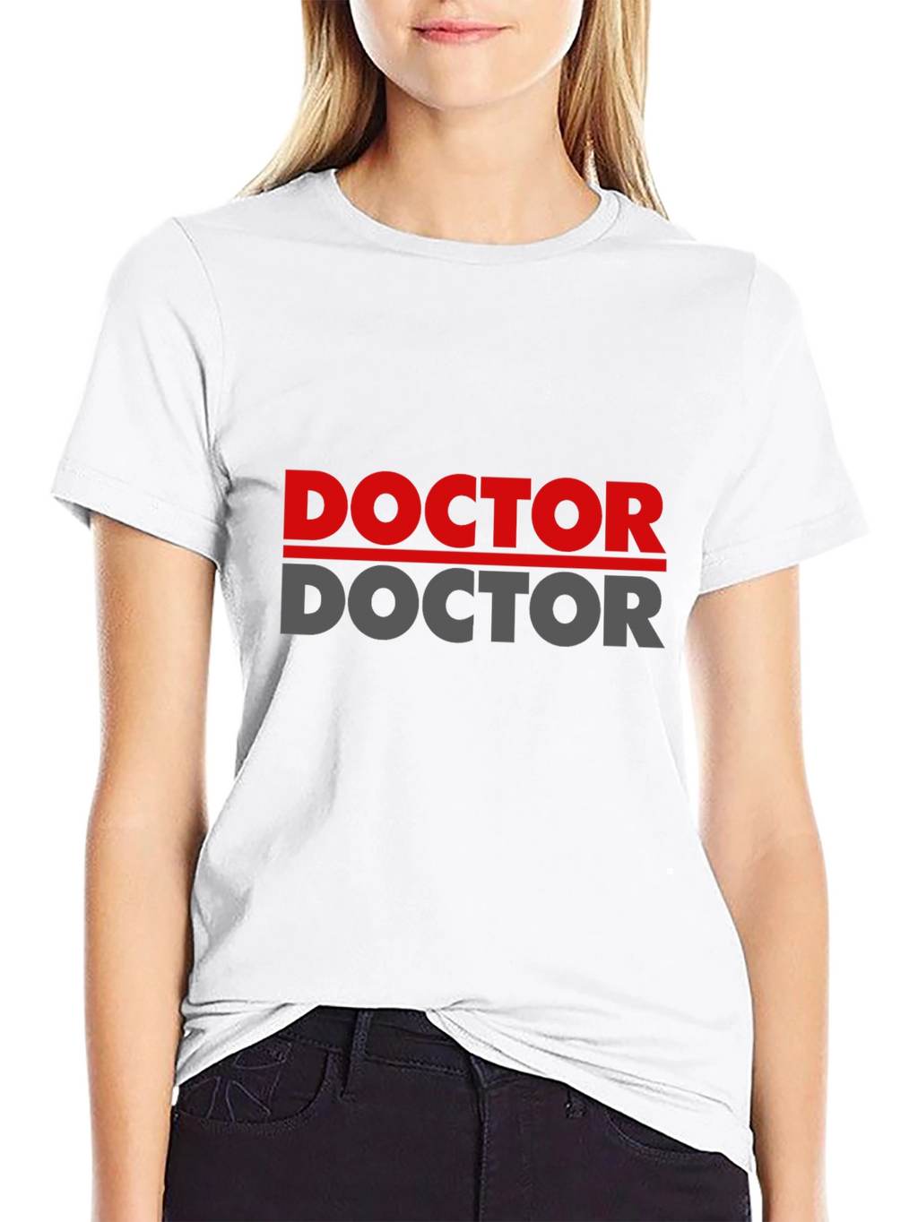 Doctor T-Shirt - Double Print Casual Wear