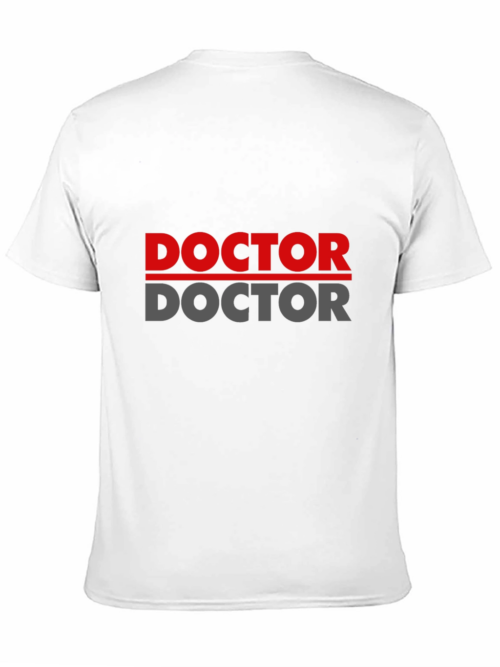 Doctor T-Shirt - Double Print Casual Wear