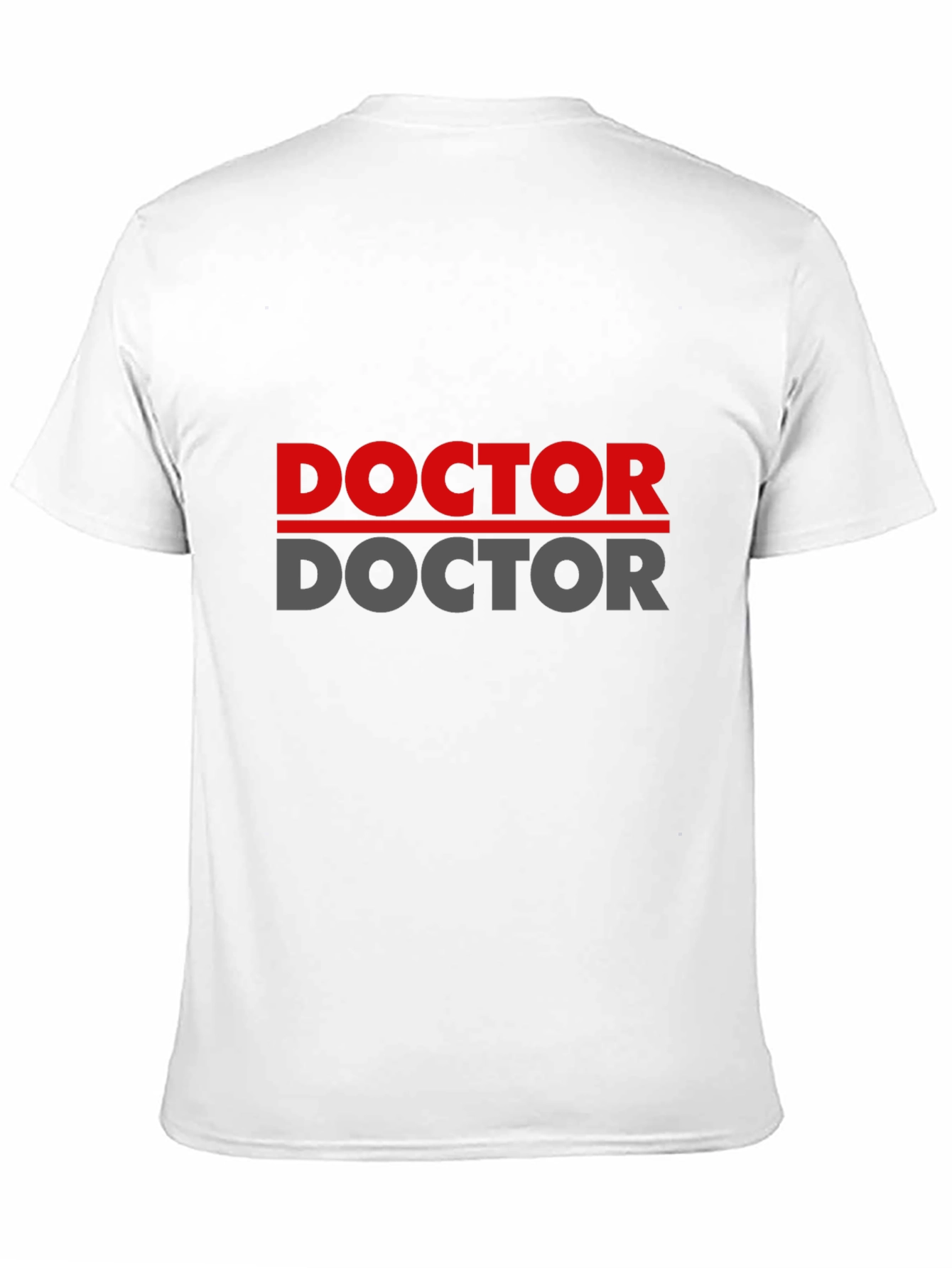 Doctor T-Shirt - Double Print Casual Wear