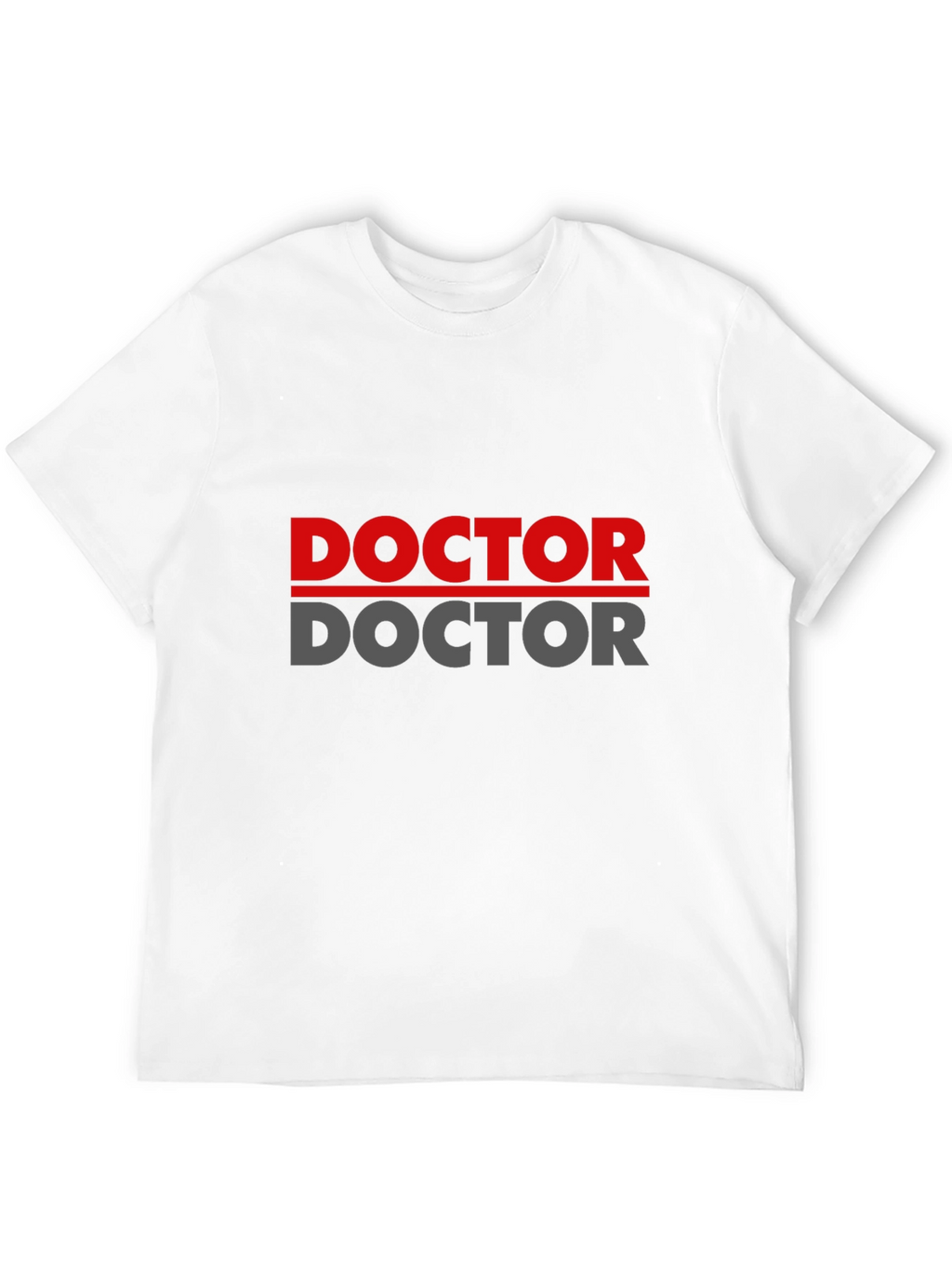 Doctor T-Shirt - Double Print Casual Wear