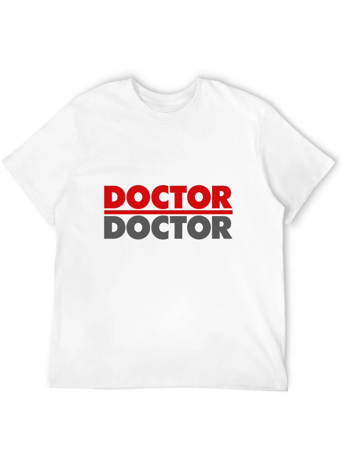 Doctor T-Shirt - Double Print Casual Wear