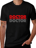 Doctor T-Shirt - Double Print Casual Wear