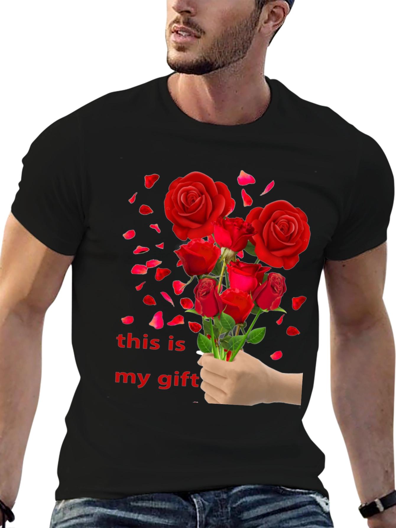 Red Roses Gift T-Shirt