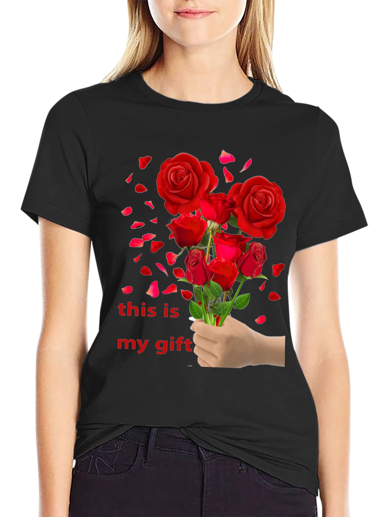 Red Roses Gift T-Shirt