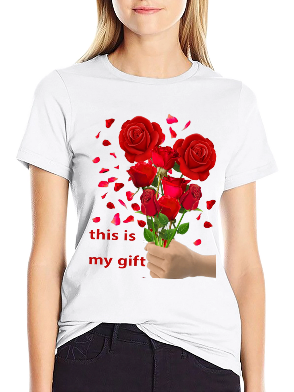 Red Roses Gift T-Shirt