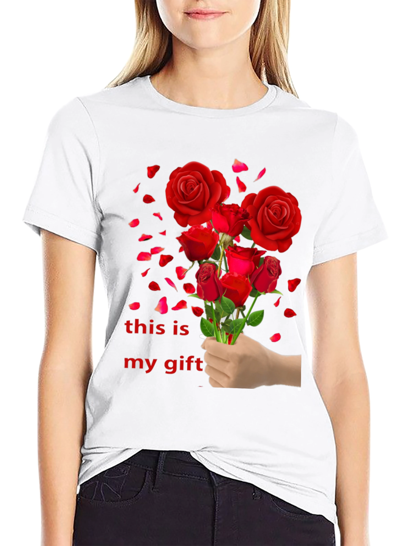 Red Roses Gift T-Shirt