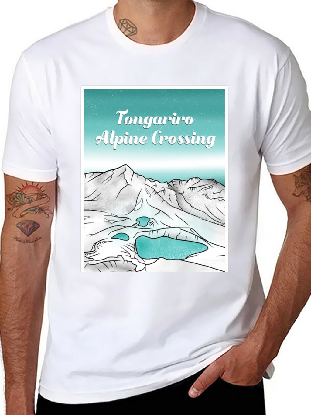 Tongariro Alpine Crossing Graphic Tee