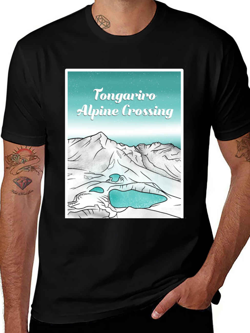 Tongariro Alpine Crossing Graphic Tee