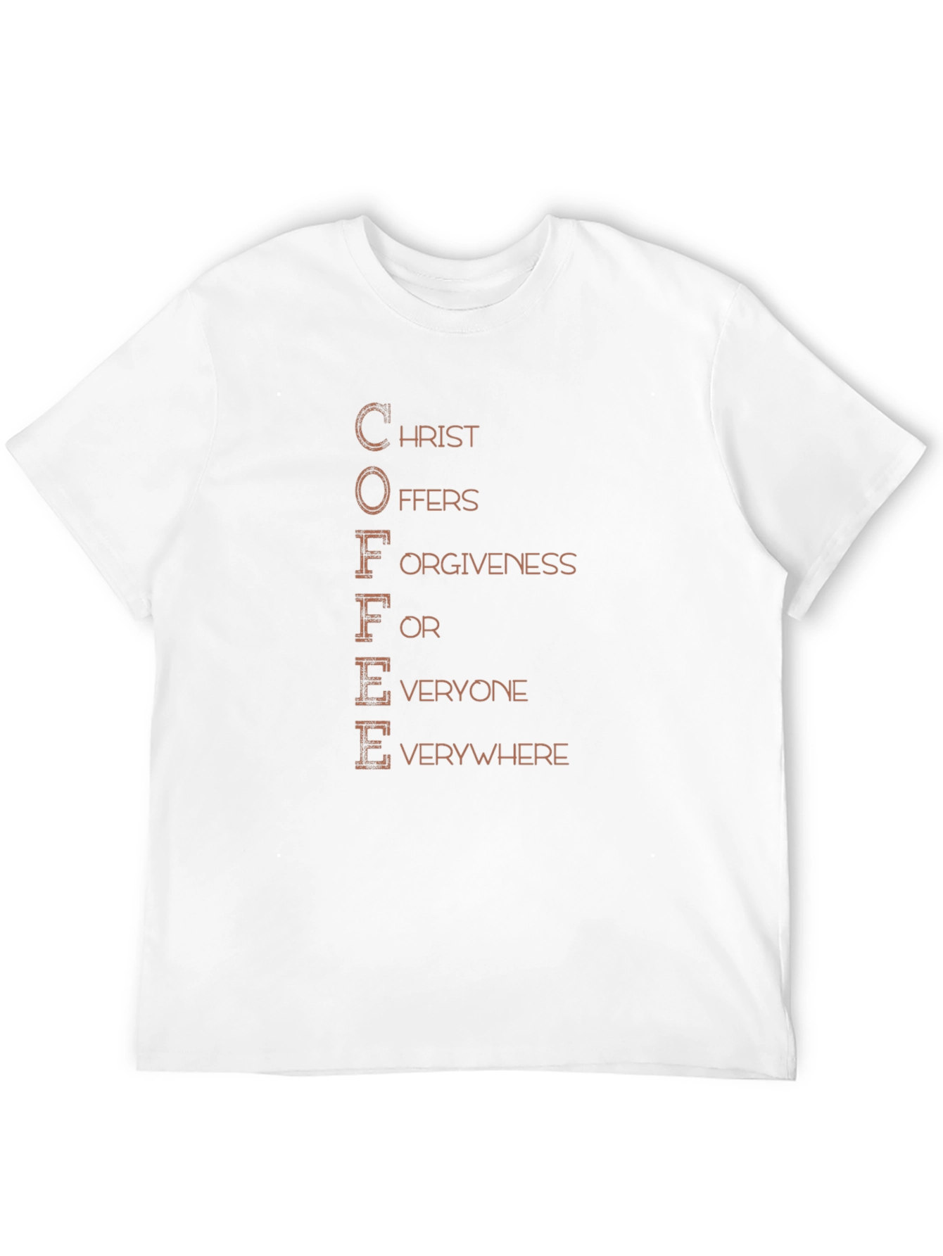 Coffee Christ Offers Forgiveness T-Shirt