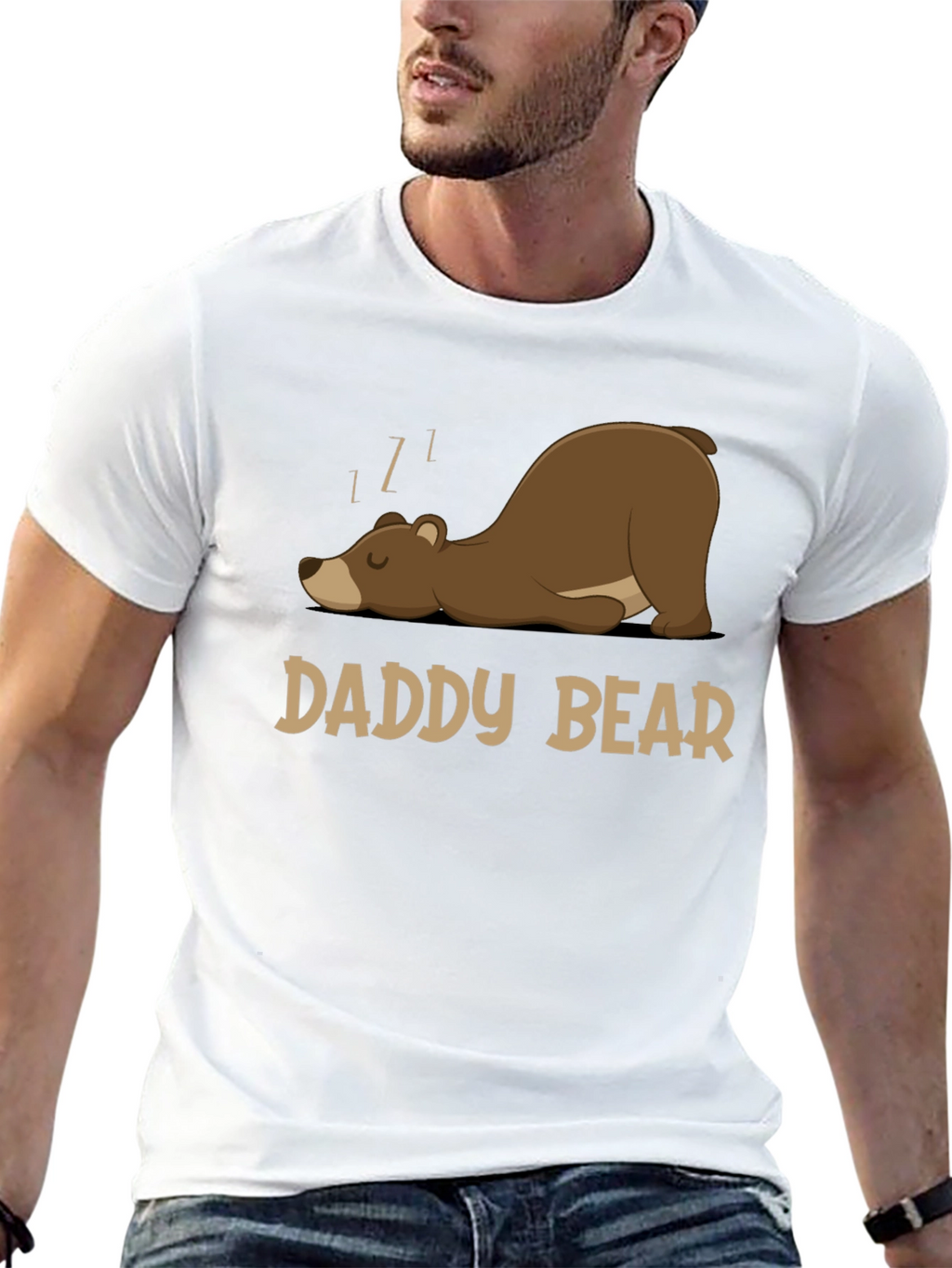 Daddy Bear T-Shirt - Cozy Comfort