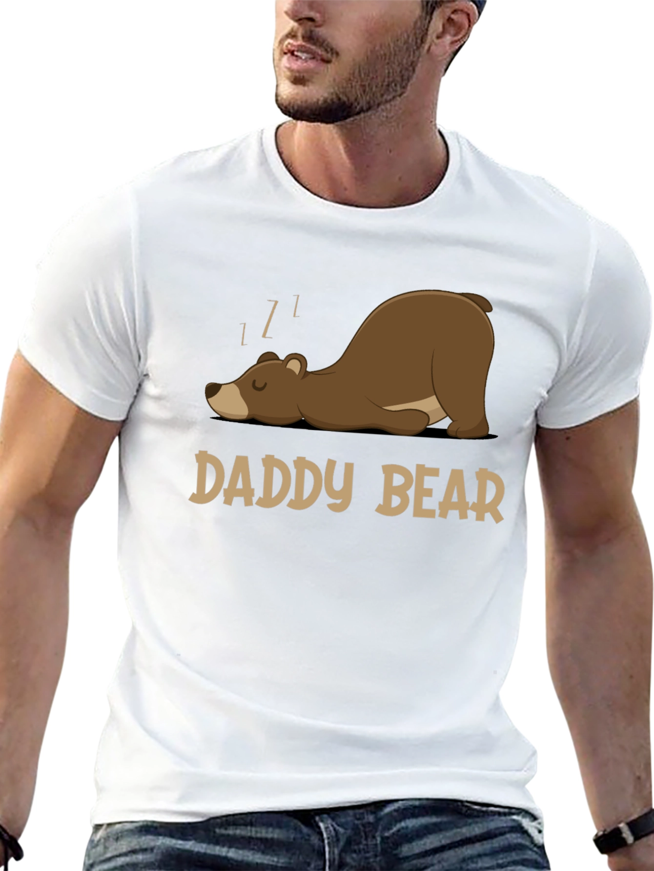 Daddy Bear T-Shirt - Cozy Comfort