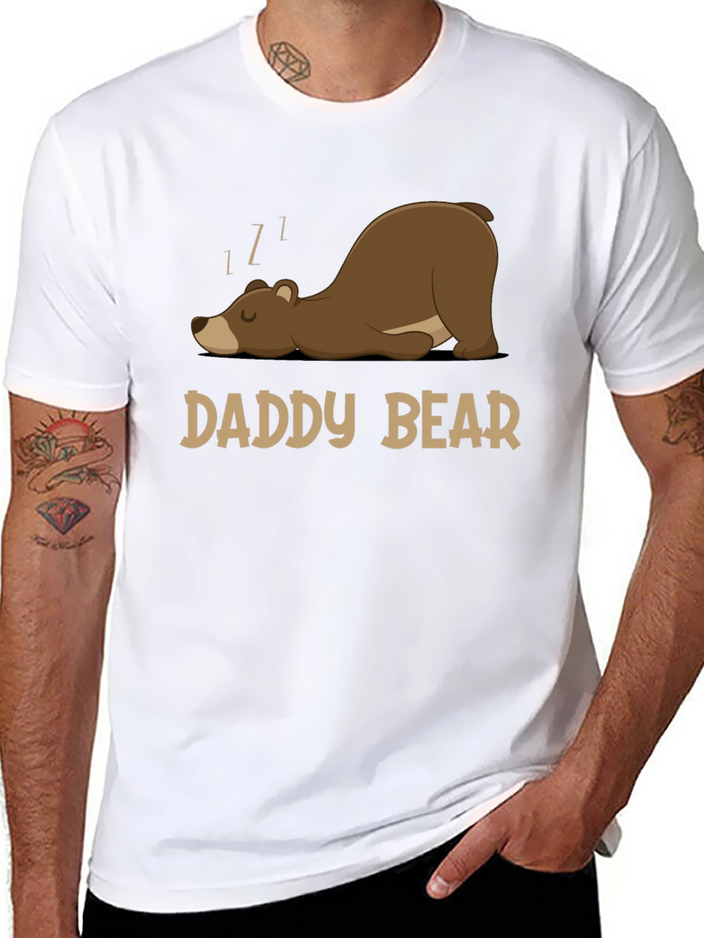 Daddy Bear T-Shirt - Cozy Comfort
