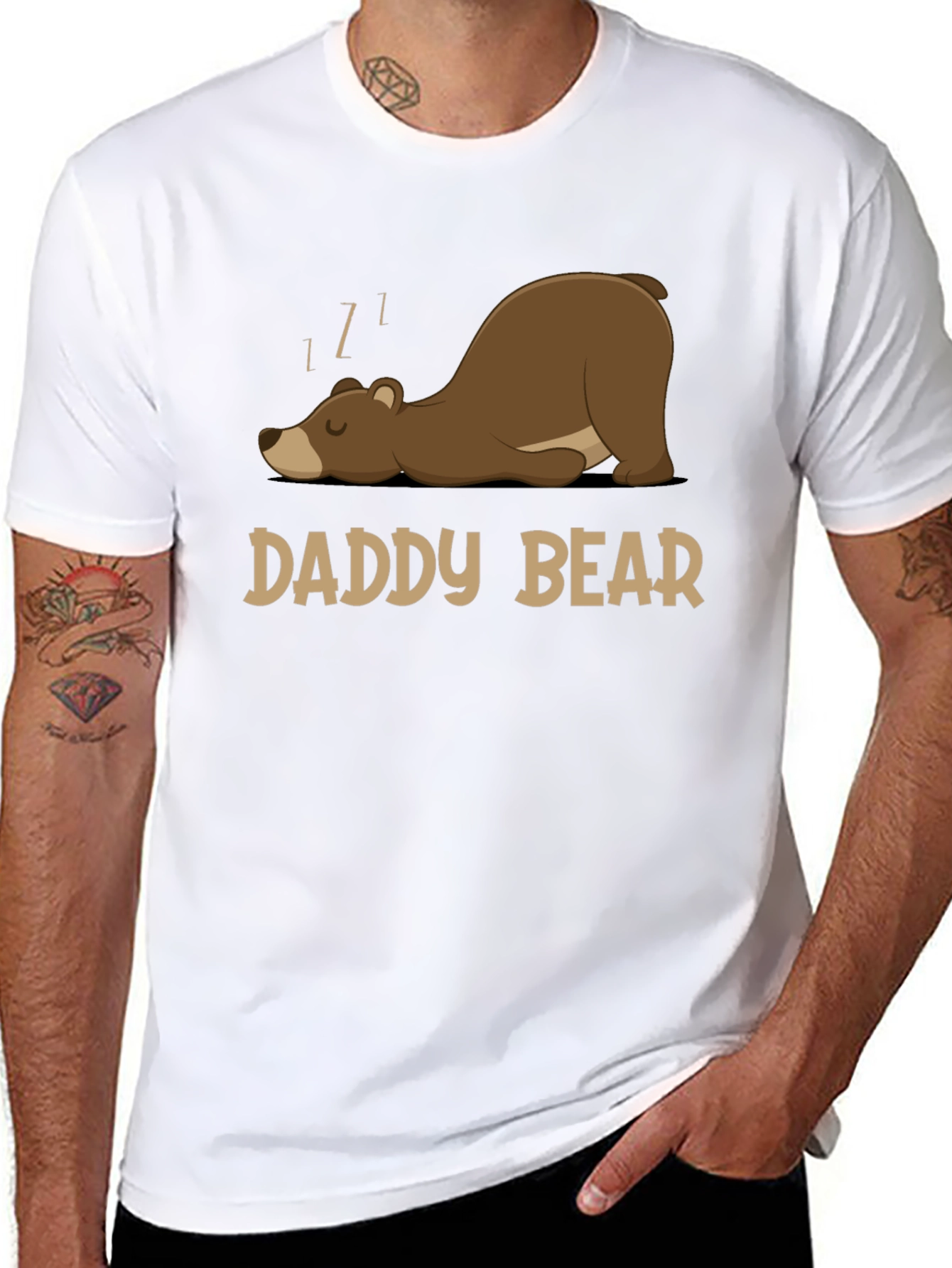 Daddy Bear T-Shirt - Cozy Comfort