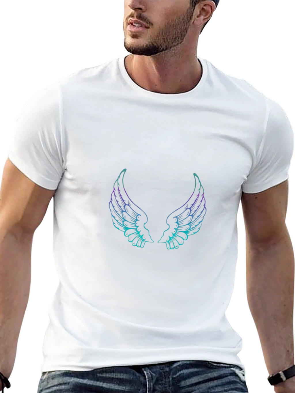 Neon Wings Graphic Tee