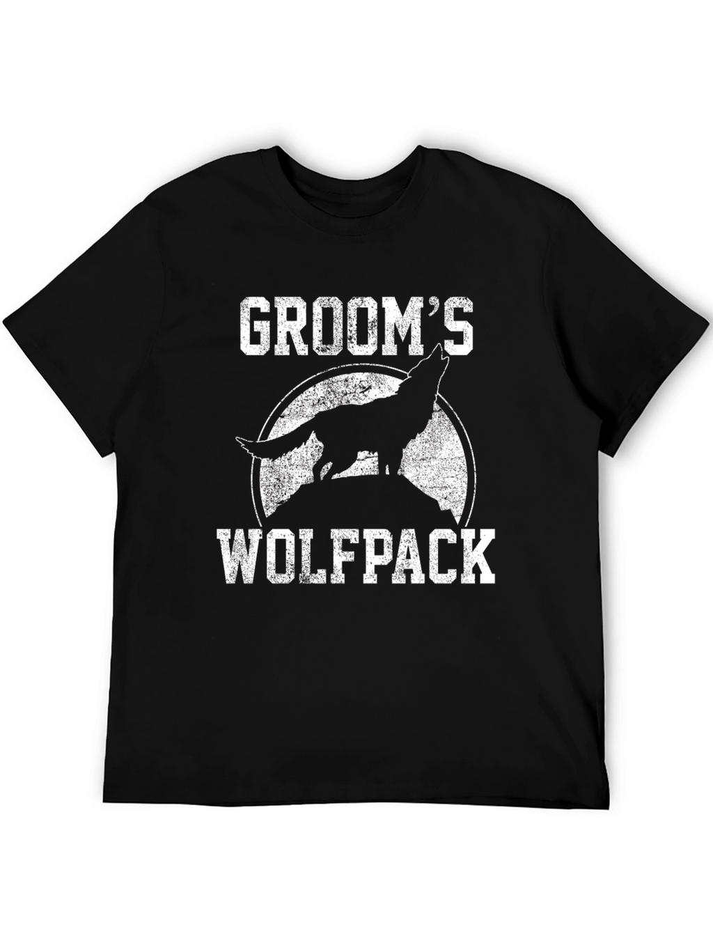 Grooms Wolfpack T-Shirt - Black