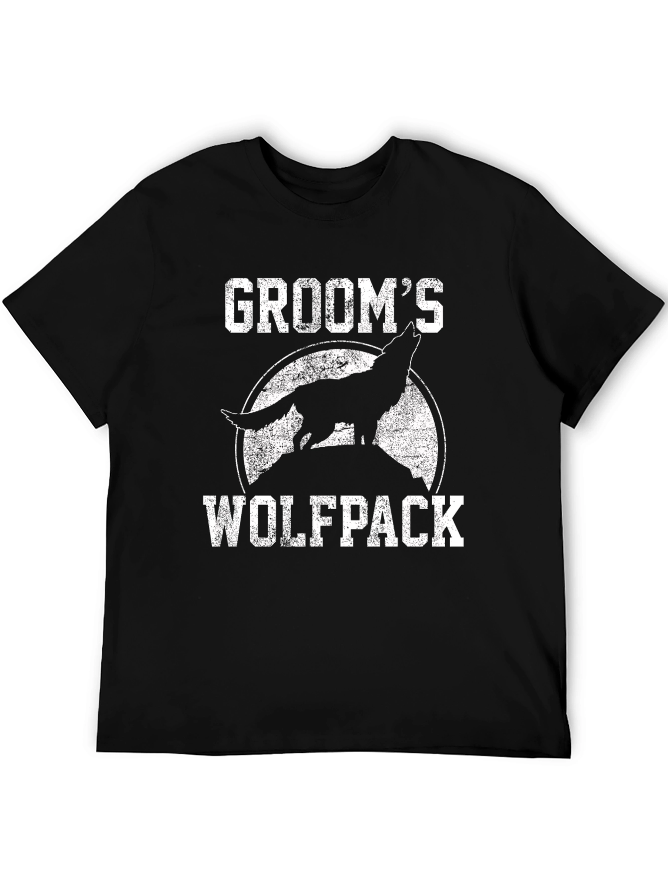 Grooms Wolfpack T-Shirt - Black