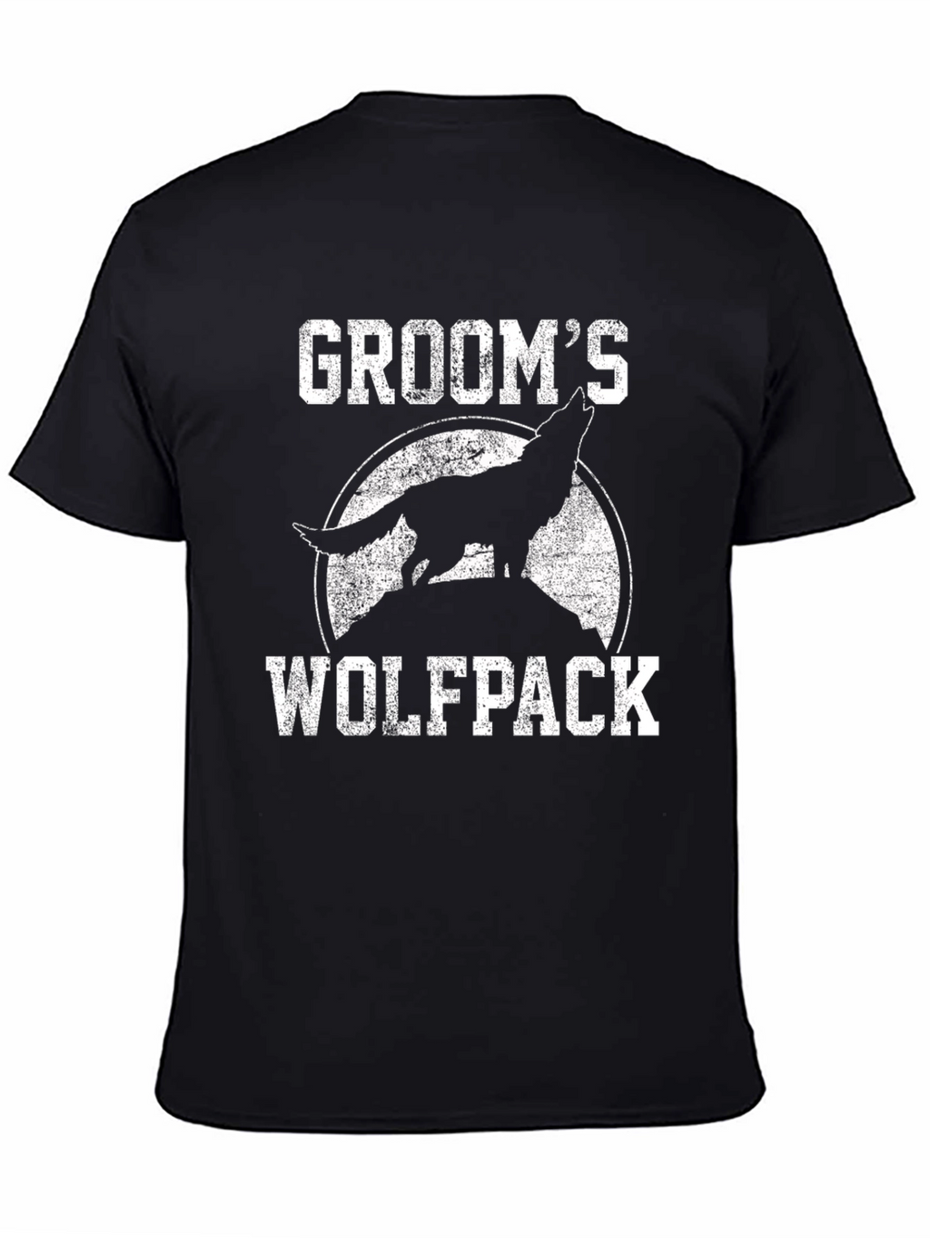 Grooms Wolfpack T-Shirt - Black