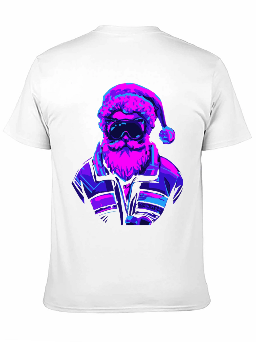 Retro Santa T-Shirt - Black