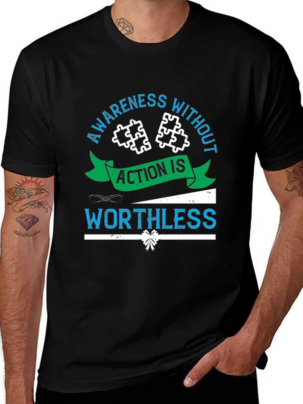 Awareness Without Action T-Shirt