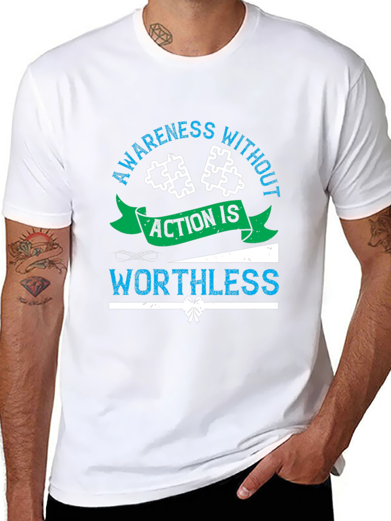 Awareness Without Action T-Shirt