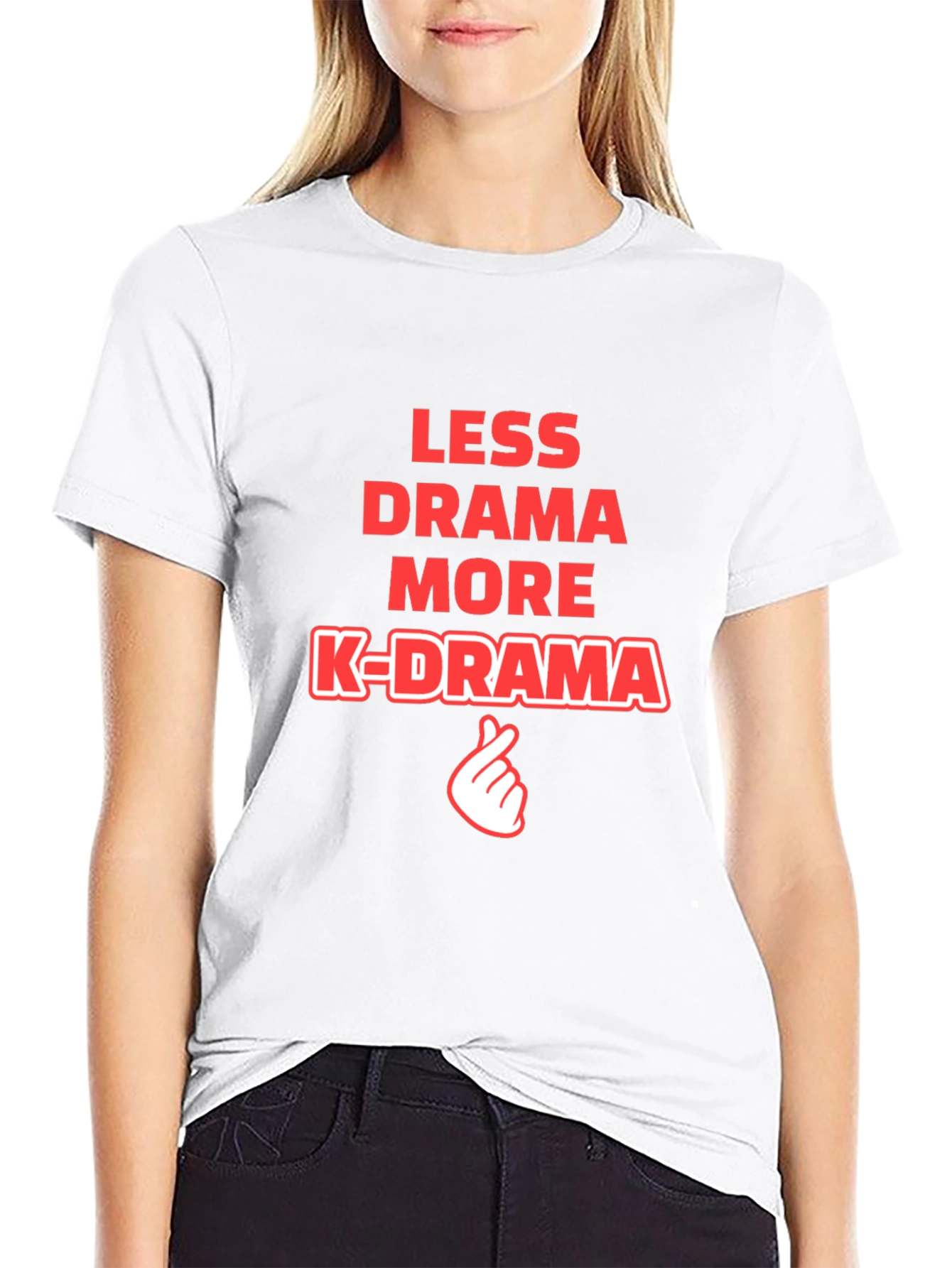 Less Drama More K-Drama T-Shirt