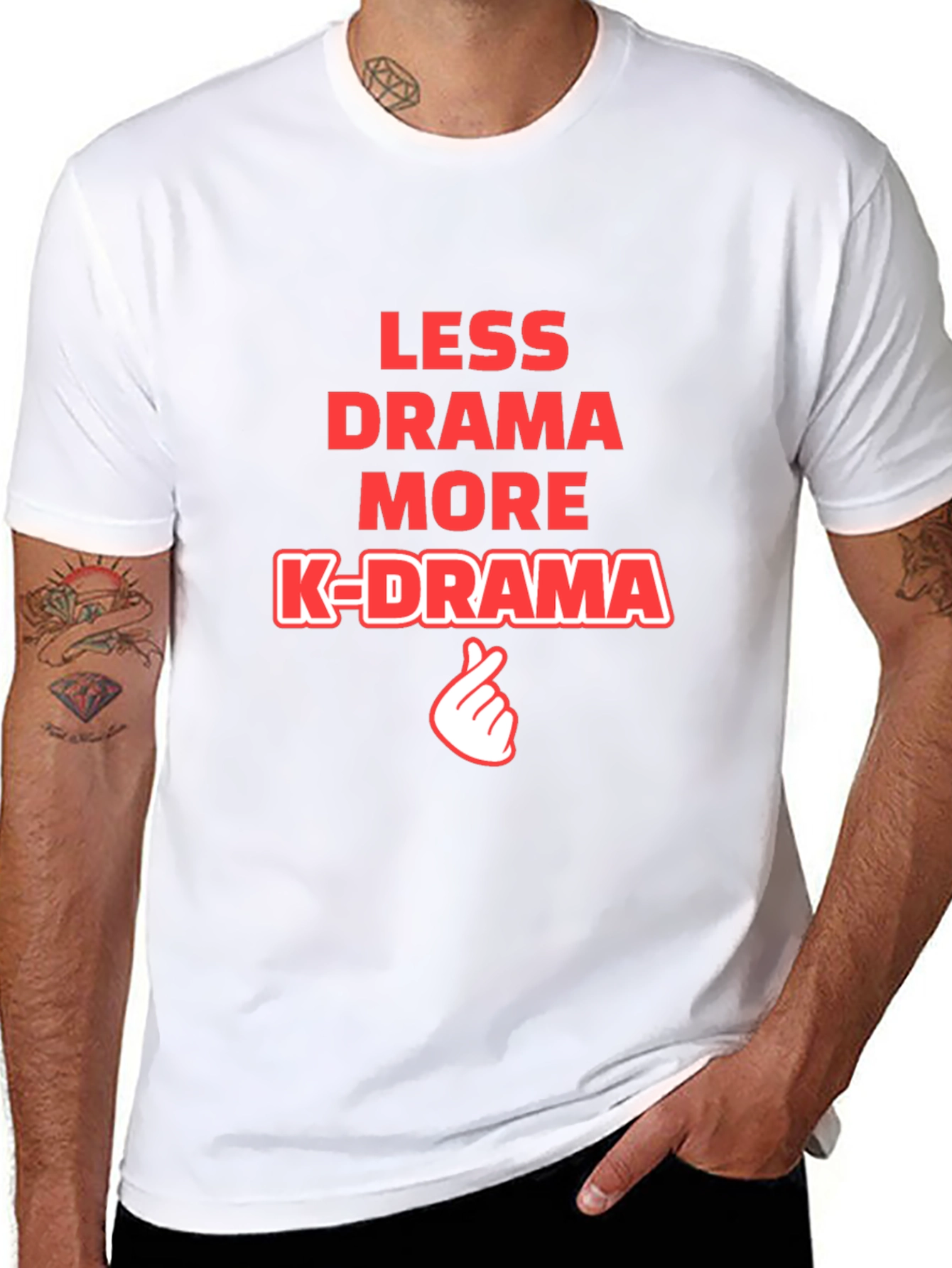 Less Drama More K-Drama T-Shirt