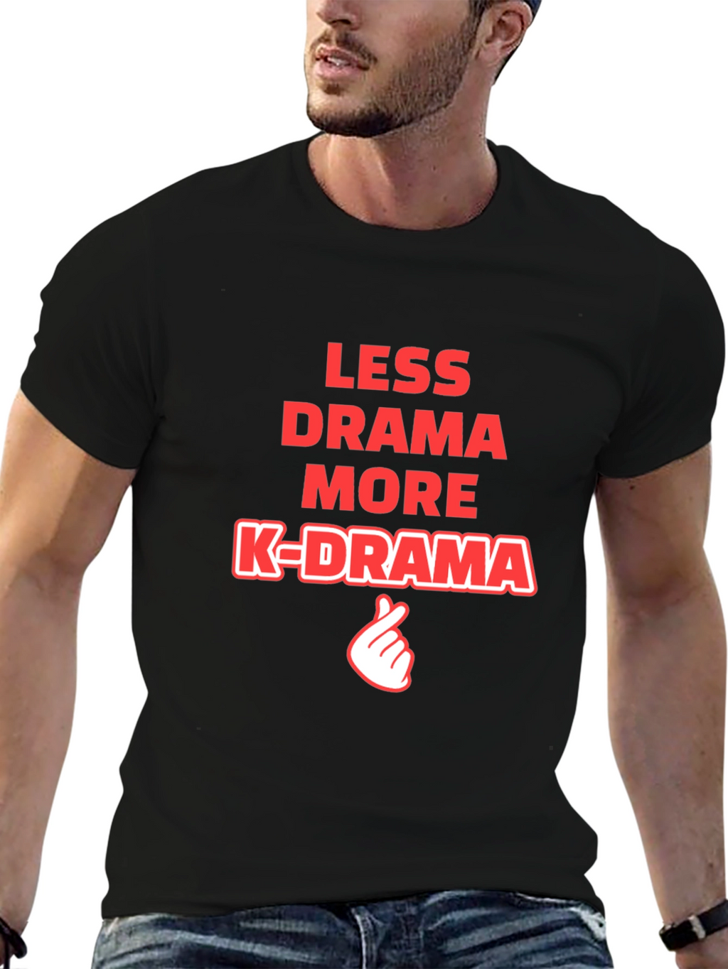 Less Drama More K-Drama T-Shirt