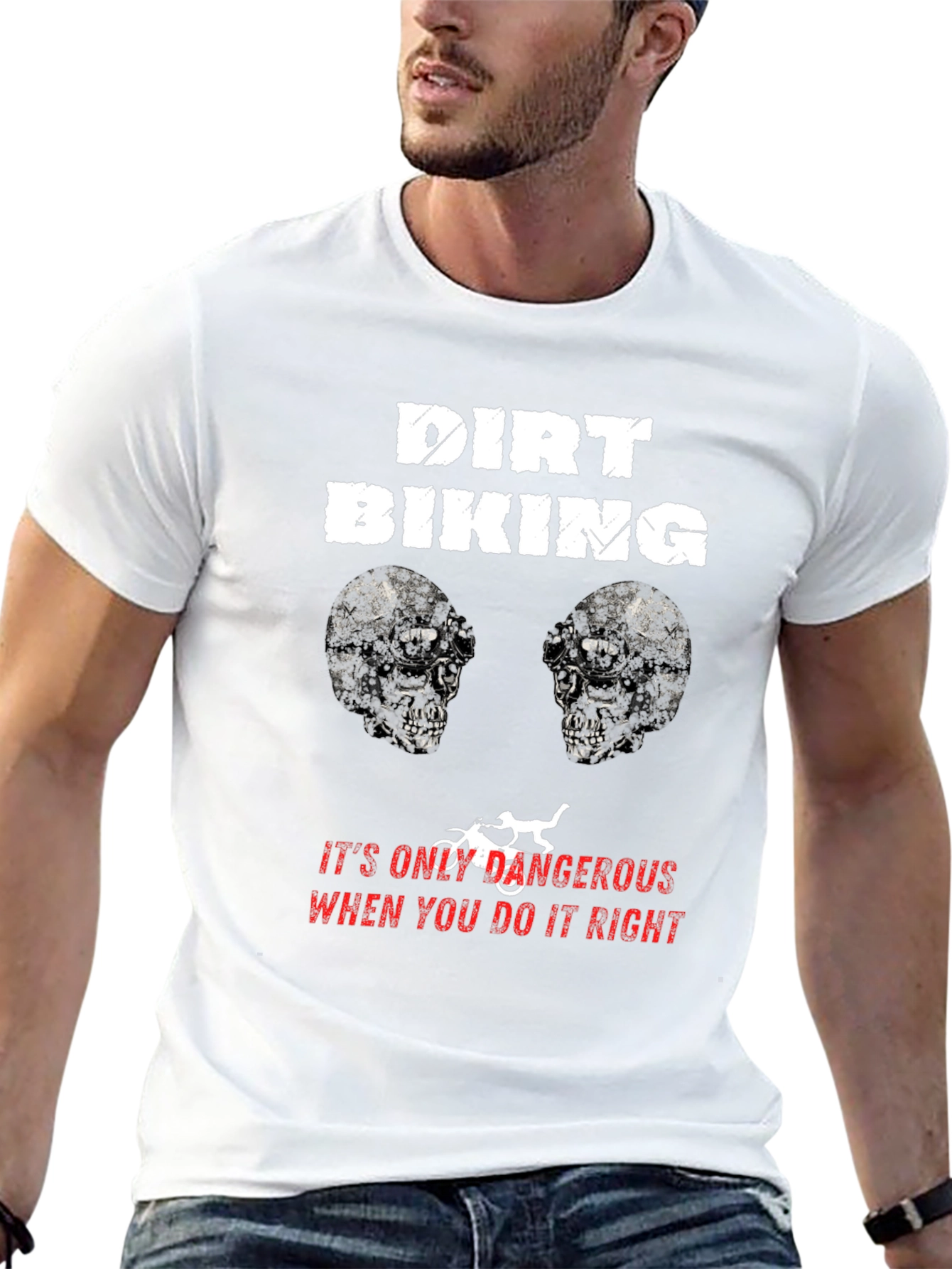Dirt Biking Dangerous Right T-Shirt