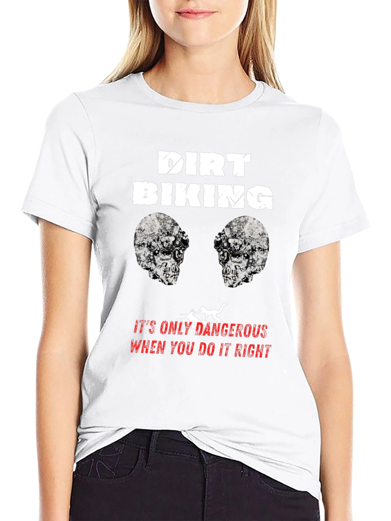 Dirt Biking Dangerous Right T-Shirt