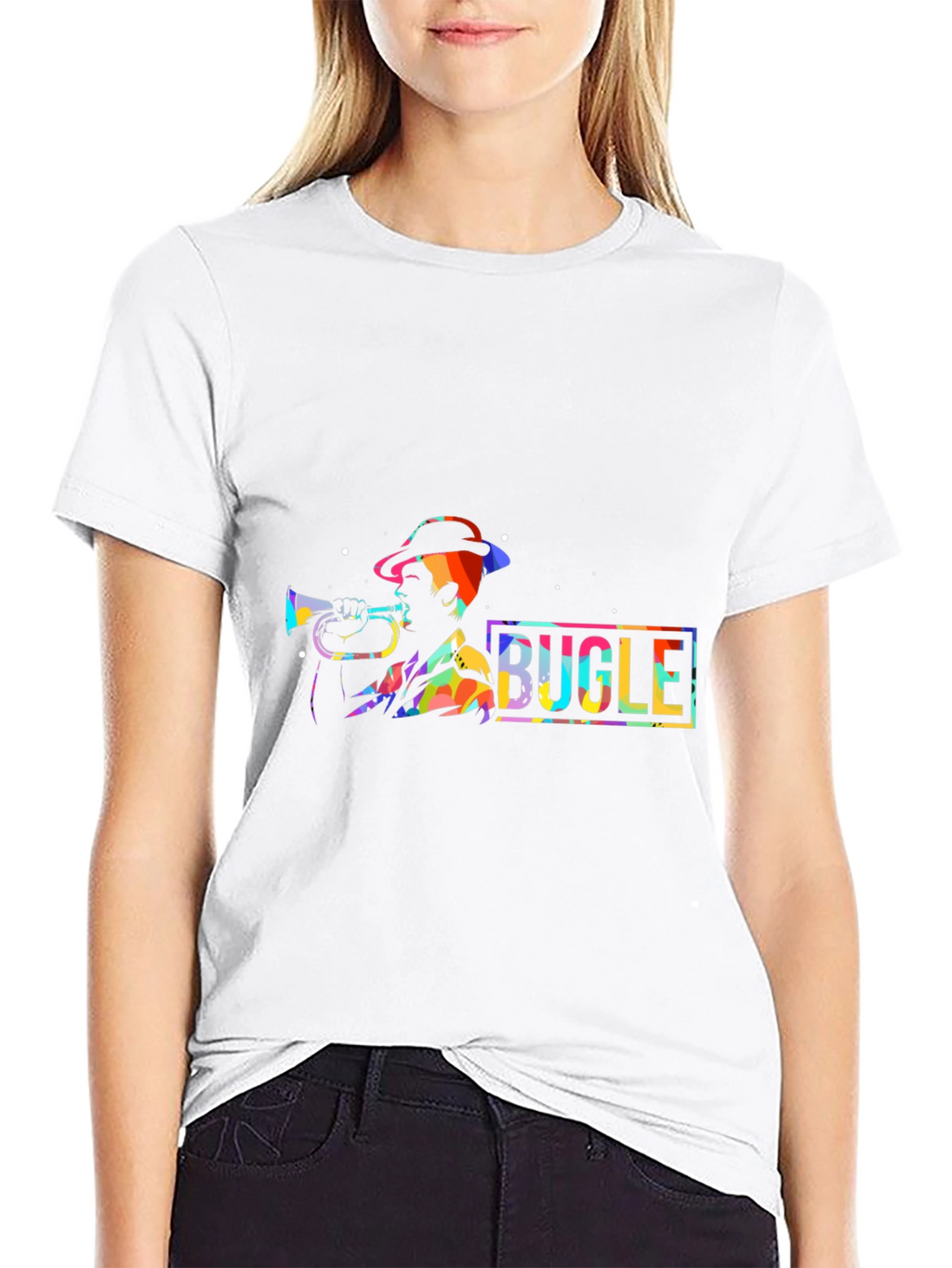 Bugle Player Graphic Tee