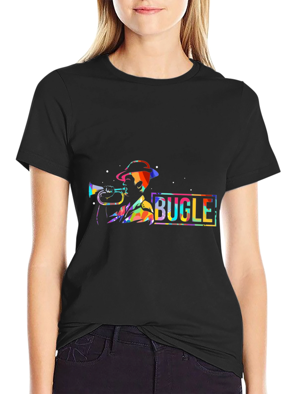 Bugle Player Graphic Tee