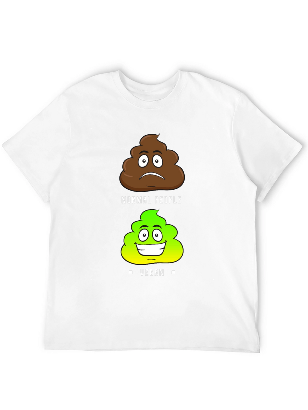 Vegan Poop Humor T-Shirt