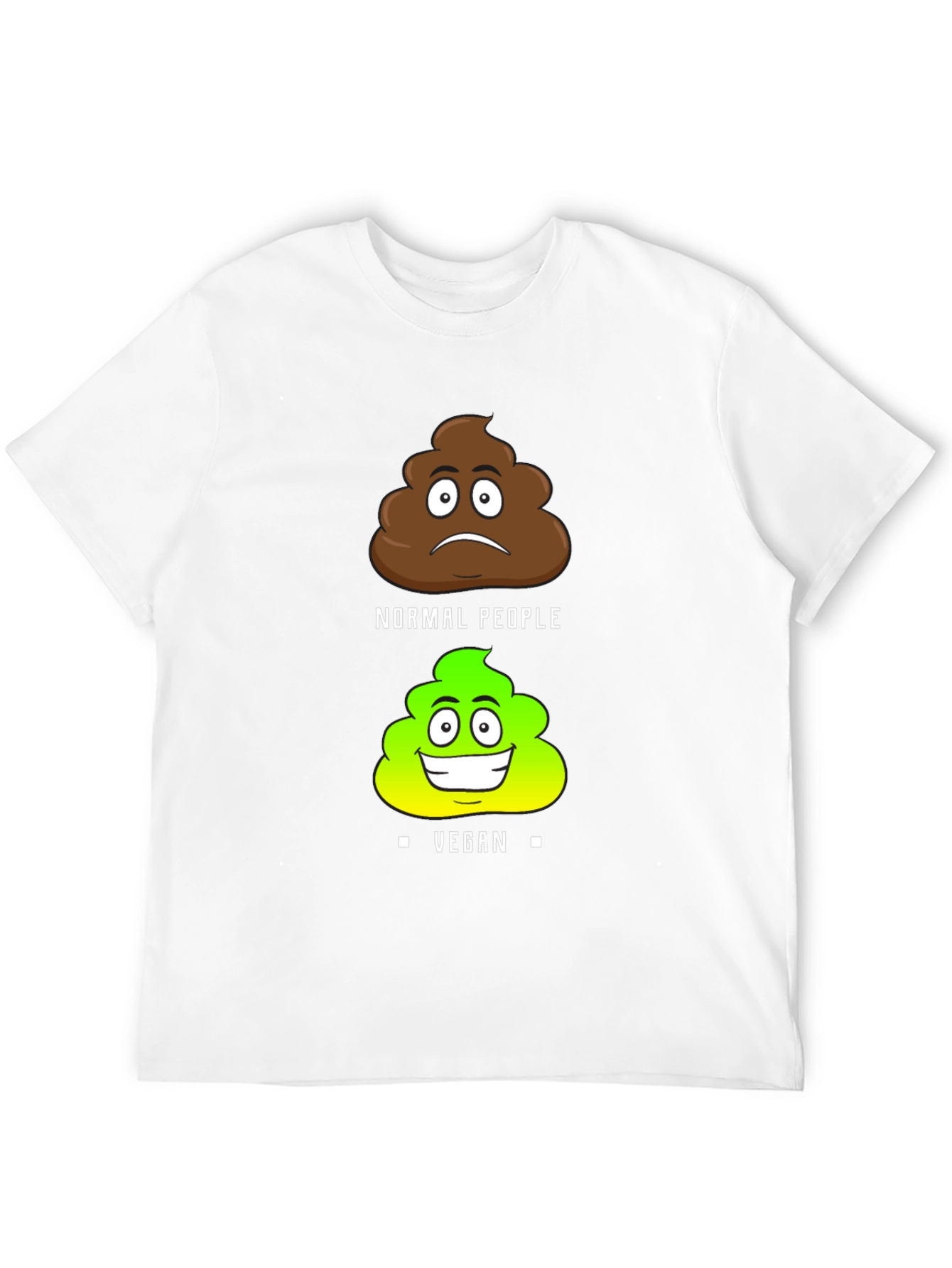 Vegan Poop Humor T-Shirt