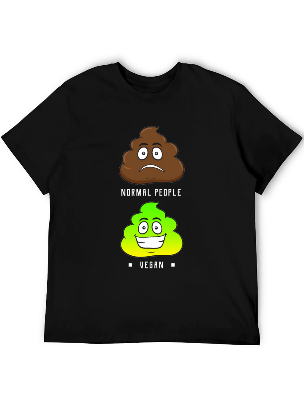 Vegan Poop Humor T-Shirt