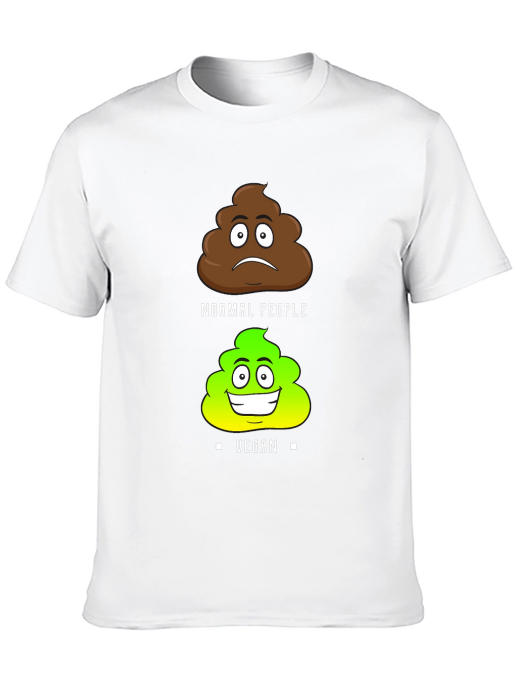 Vegan Poop Humor T-Shirt